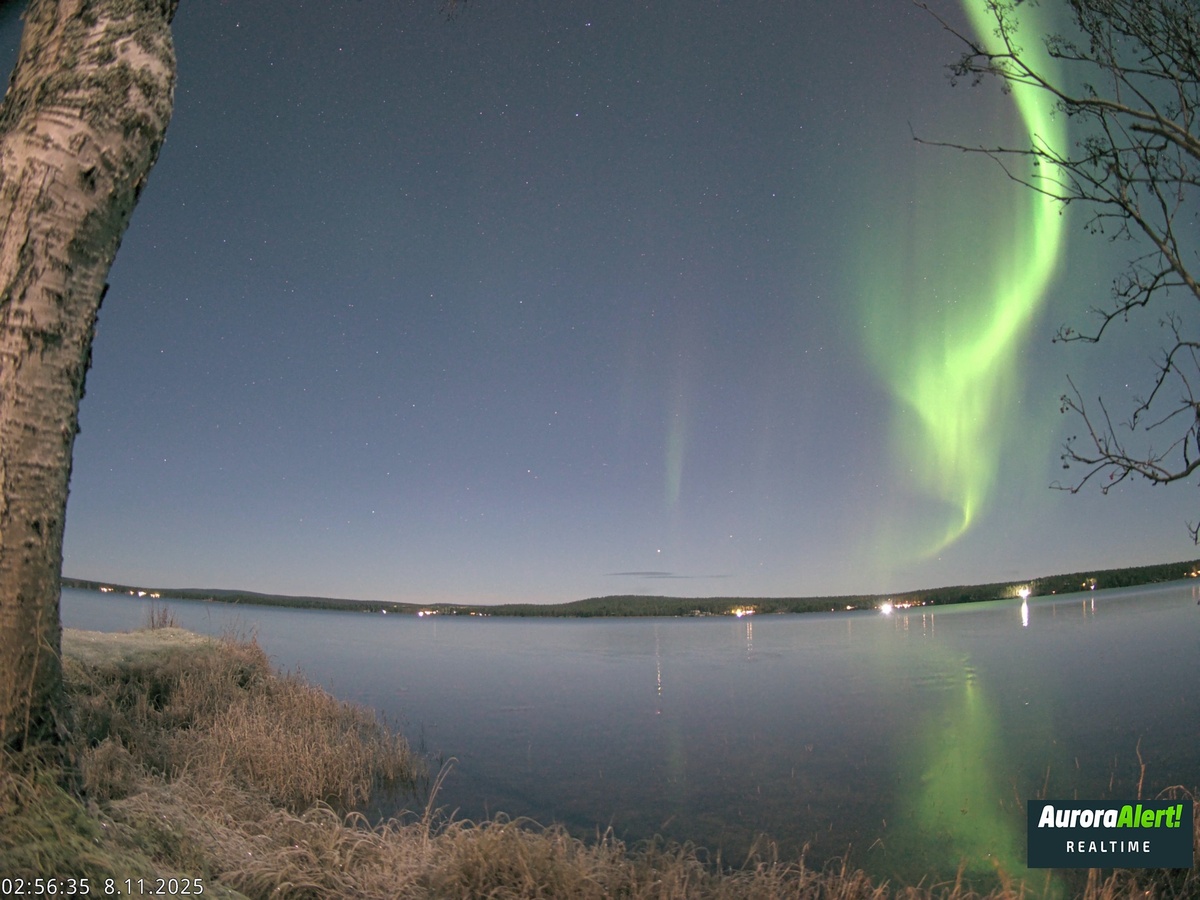 Northern lights Aurora Alert Realtime 180126