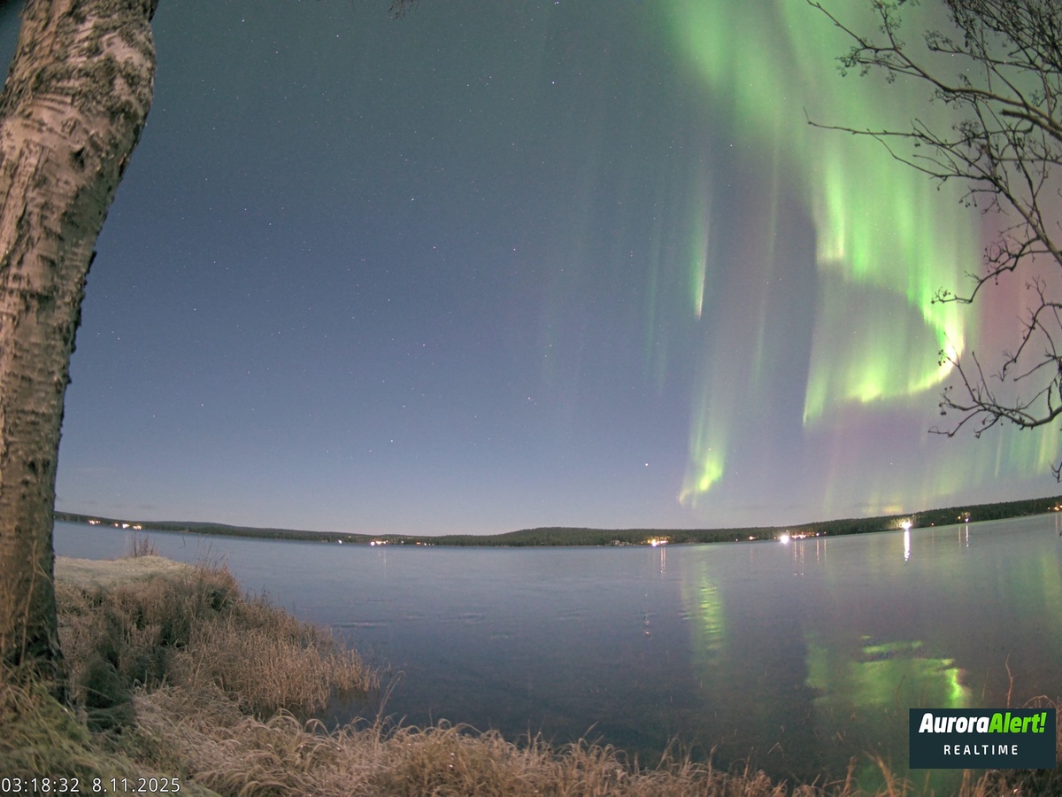 Northern lights Aurora Alert Realtime 180127