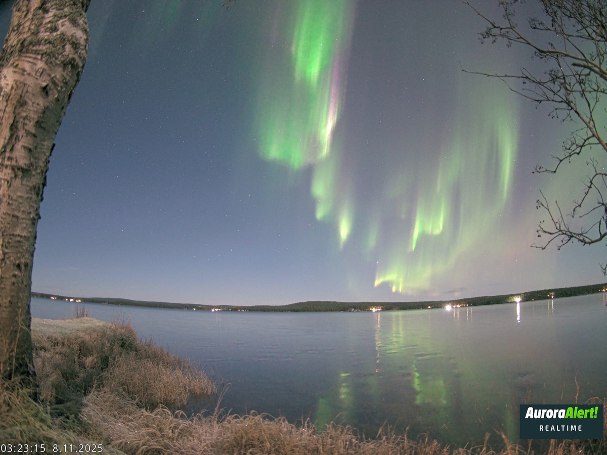 Northern lights Aurora Alert Realtime 180128