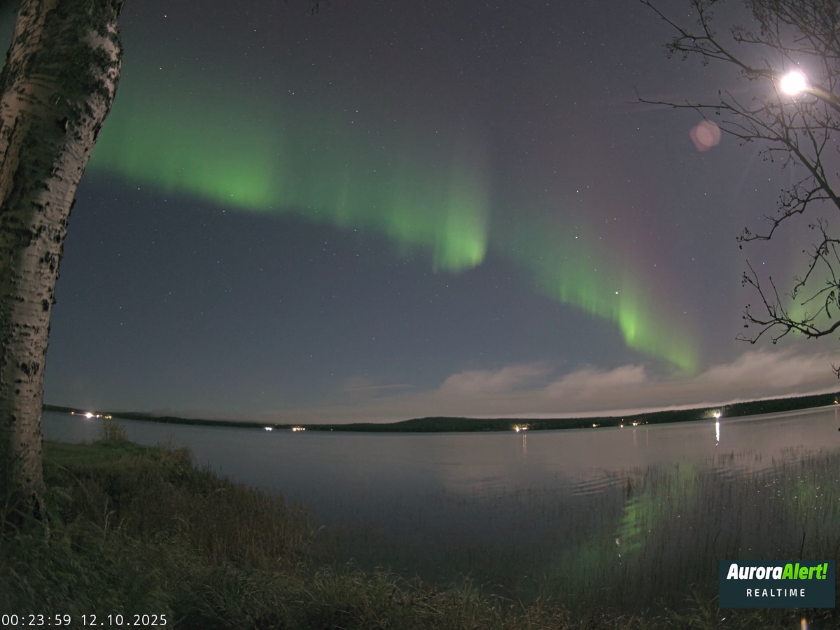 Northern lights Aurora Alert Realtime 180133
