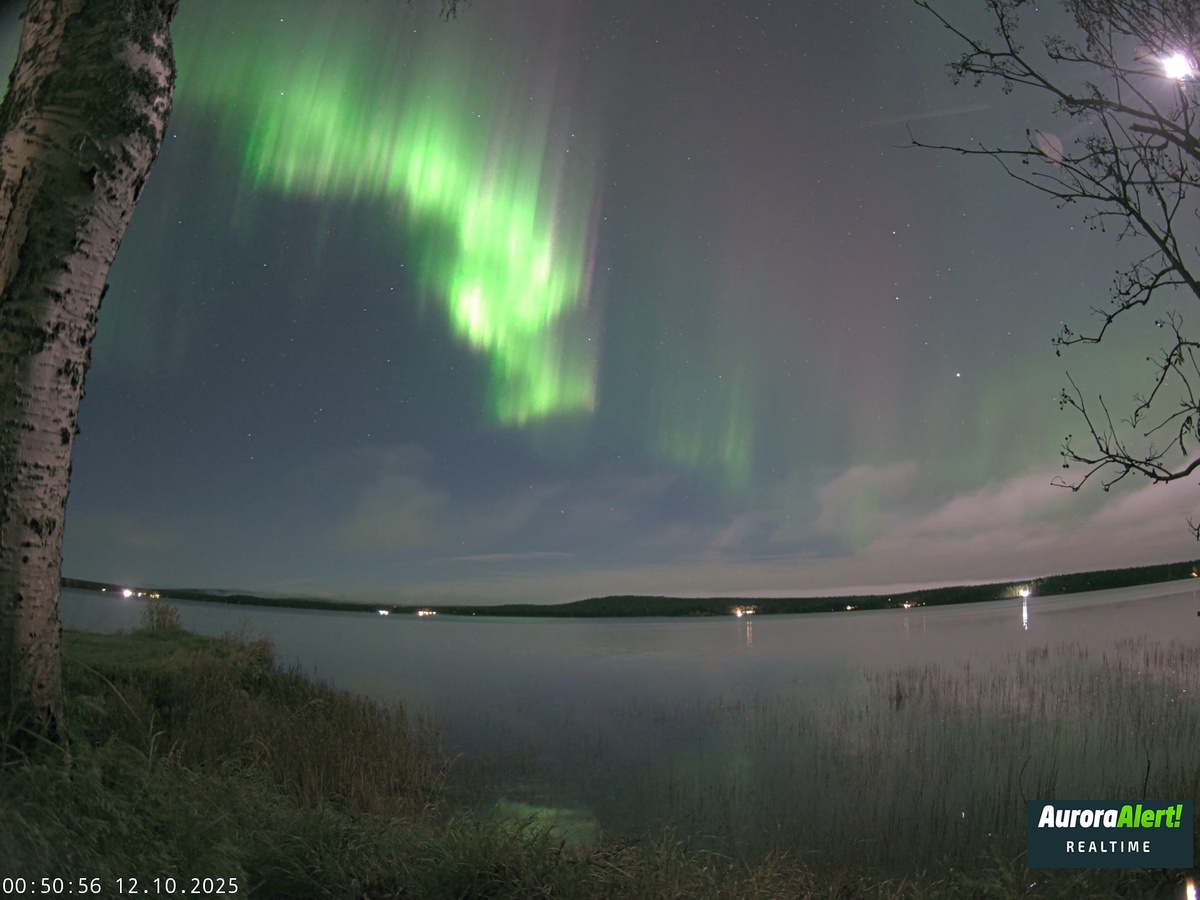 Northern lights Aurora Alert Realtime 180136