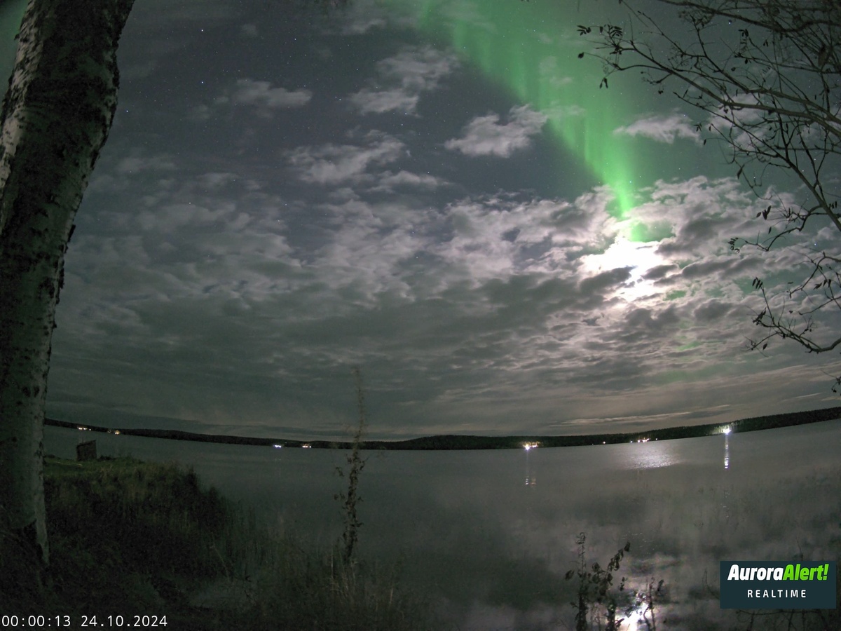Northern lights Aurora Alert Realtime 180139