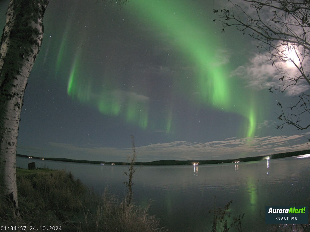 Northern lights Aurora Alert Realtime 180140